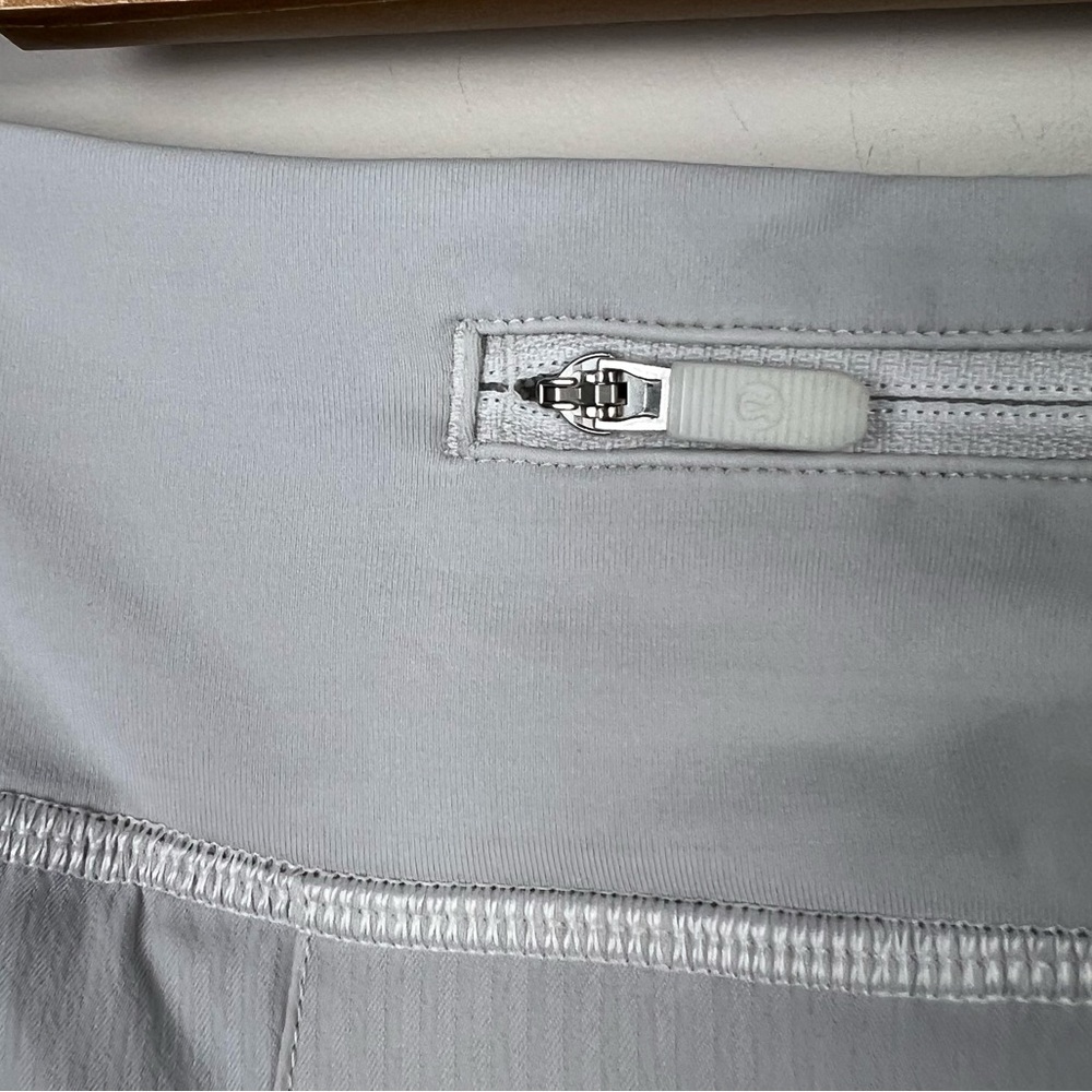 Lululemon Pace Rival Skirt Skort Grey Activewear Tennis Prep AU Size 14 (US 10) - Picture 10 of 15